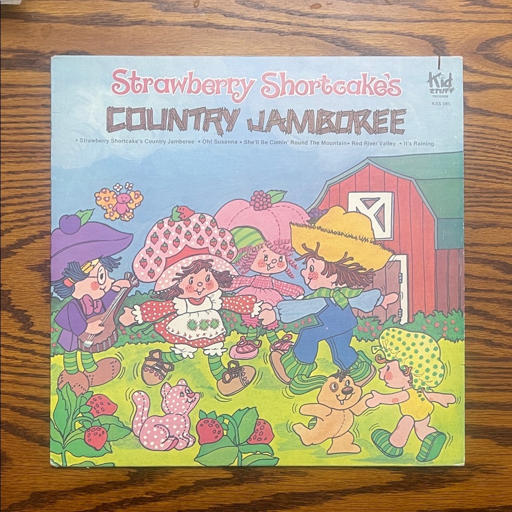 Strawberry Shortcake's Country Jamboree Vinyl Record KSS O85 LP Children’s